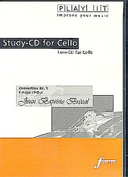 Various CD Play It - Lern-CD für Cello: Concertino Nr. 1 F-Dur