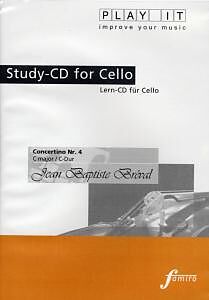 Various CD Play It - Lern-CD für Cello: Concertino Nr. 4 C-Dur
