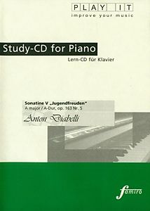 Various CD Study-Cd For Piano-Sonatine V "Jugendfreuden"