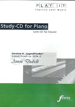 Various CD Study-Cd For Piano - Sonatine Vi,"Jugendfreuden"
