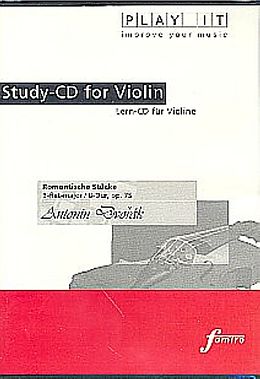Various CD Study-Cd Violin - Romantische Stücke,B-Dur,Op.75