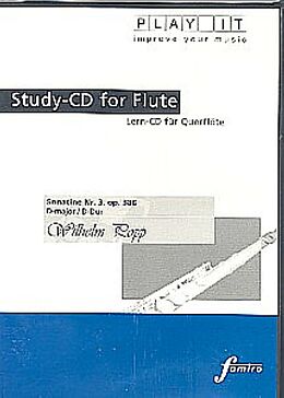Various CD Study-Cd For Flute-Sonatine 3 Op.388 D-Dur