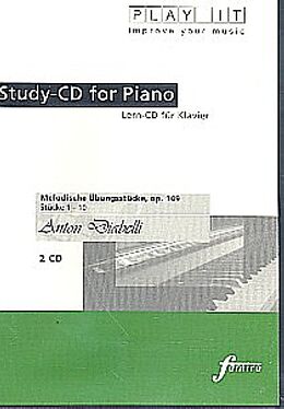 Various CD Study-Cd Piano - Melodische Übungsstücke,Op. 149