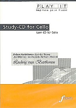 Various CD Play It - Lern-CD für Cello: Sieben Variationen