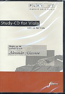 Various CD Study-Cd For Viola-Elegie,Op.44 In G-Moll