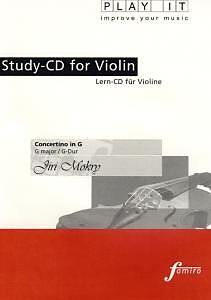 Various CD Study-Cd For Violin - Concertion In G,G-Dur