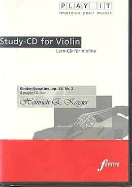 Various CD Play It - Lern-CD für Violine: Kinder-Sonatine op. 58, Nr. 2