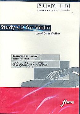 Various CD Play It - Lern-CD für Violine: Concertino in e minor, op. 47