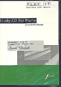 Various CD Study-Cd For Piano - Sonatinen I+Ii,Op. 24
