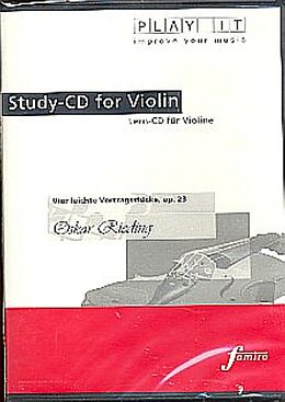 Various CD Play It - Lern-CD für Violine: Vier leichte Vortragsstücke