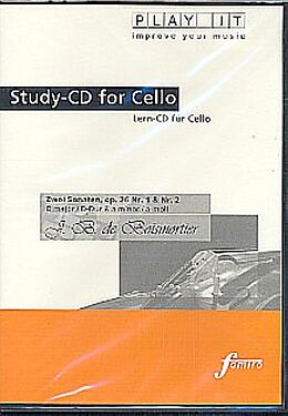 Various CD Play It - Lern-CD für Cello: Zwei Sonaten op. 26 Nr. 1 + 2