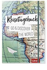 Fester Einband Reisetagebuch Go & discover the world von 