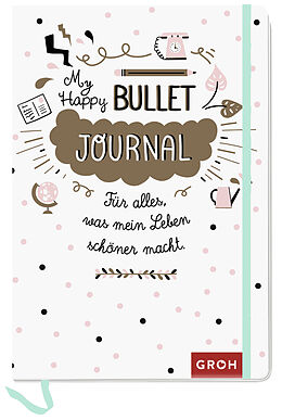 Fester Einband Happy Bullet Journal von 