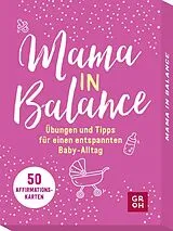 Textkarten / Symbolkarten Mama in Balance von