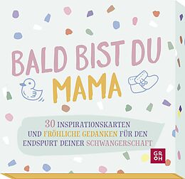 Textkarten / Symbolkarten Bald bist du Mama von 