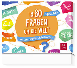 In 80 Fragen um die Welt - Sprachen: Kartenspiel für Globetrotter Spiel