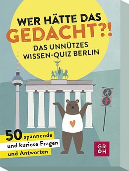 Wer hätte das gedacht?! Das Unnützes Wissen-Quiz Berlin Spiel