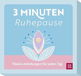 Textkarten / Symbolkarten 3-Minuten-Ruhepause von 