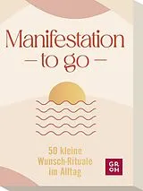 Textkarten / Symbolkarten Manifestation to go von