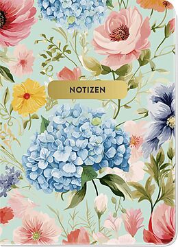 Blankobuch geb Notizheft Blumenglück Floral von 