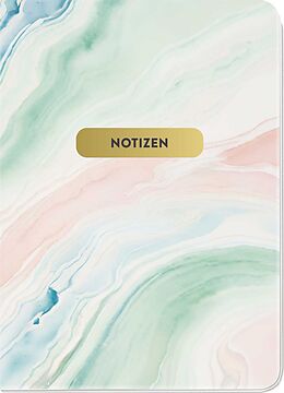 Blankobuch geb Notizheft Blumenglück Pastell von 