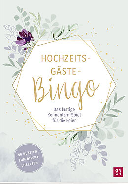 Hochzeits-Gäste-Bingo Spiel