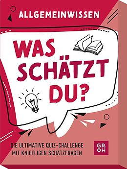 Was schätzt du?  Allgemeinwissen Spiel