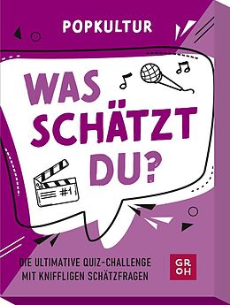 Was schätzt du?  Popkultur Spiel