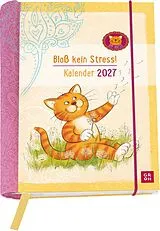 Kalender (Kal) Buchkalender 2027: Om-Katze: Bloß kein Stress! von Lisa Manneh