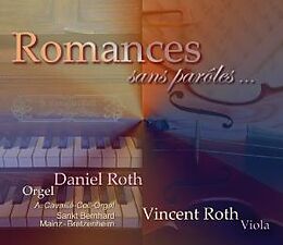 Daniel/Roth,Vincent Roth CD Romances Sans Paroles...
