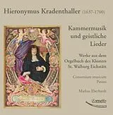 Mark Consortium Musicum Passau CD Kammermusik Und Geistliche Lieder
