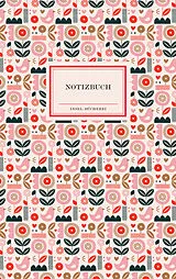 Fester Einband Notizbuch Insel-Bücherei »Puderrosa Blumen retro« von 