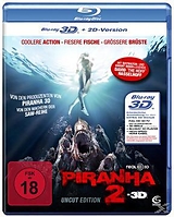 Piranha 2 3D Blu-ray 3D