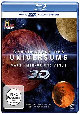 Geheimnisse des Universums 3D - Mars/Merkur/Venus Blu-ray 3D