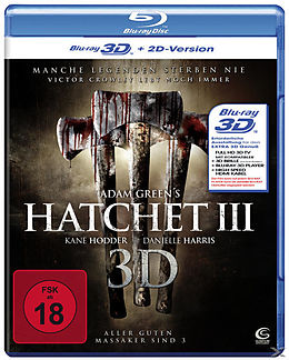 Hatchet III 3D - Aller guten Massaker sind 3 Blu-ray 3D
