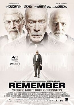 Remember - Vergiss nicht, dich zu erinnern DVD