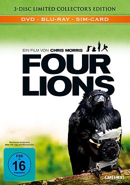 Four Lions (3-disc-limit. Edit. Blu-ray / Dvd) Blu-Ray Disc