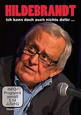 Dieter Hildebrandt - Ich kann doch auch nichts dafür ... DVD