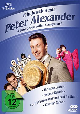 Filmjuwelen mit Peter Alexander: 4 Komödien voller Evergreens! DVD