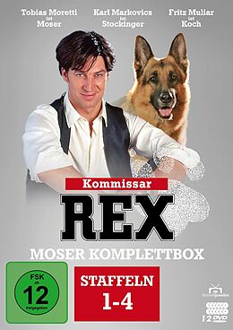 Kommissar Rex - Staffel 1-4 / Moser Komplettbox DVD
