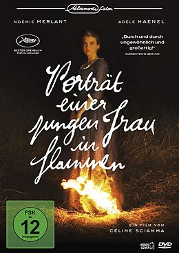 Porträt einer jungen Frau in Flammen DVD