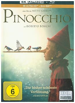 Pinocchio Limited Mediabook Blu-ray UHD 4K