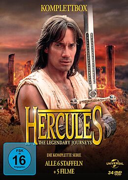 Hercules - The Legendary Journeys - Die komplette Serie / 6 Staffeln + 5 Filme DVD