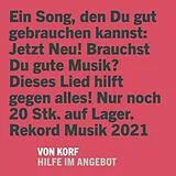 Von Korf Vinyl Hilfe Im Angebot