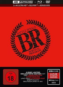 Battle Royale-Limited Mediabook (2 UHD-Blu-ray/+ Blu-ray UHD 4K