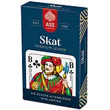 ASS - Skat Premium Leinen, französisches Bild in Faltschachtel (FSC zertifiziert) Spiel