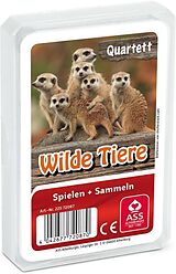 Tier-Quartett - Wilde Tiere Spiel