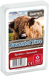 Tier-Quartett - Bauernhof Tiere Spiel