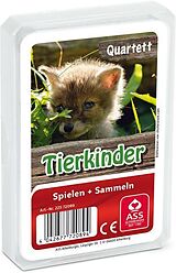 Tier-Quartett - Tierkinder Spiel