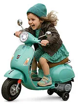 Ride-on Vespa GTS 125 mintgrün Li-Power 12.6 Spiel
